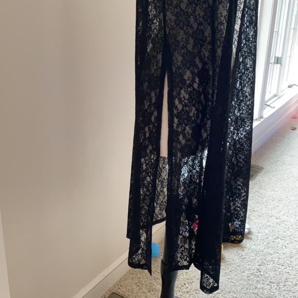 • Lularoe Black Lace Joy • - Picture 4 of 7